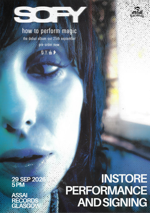 SOFY How To Perform Magic Instore Performance & Signing Glasgow Priority Entry with Pre-Order (5pm Tuesday 29th September 2026)