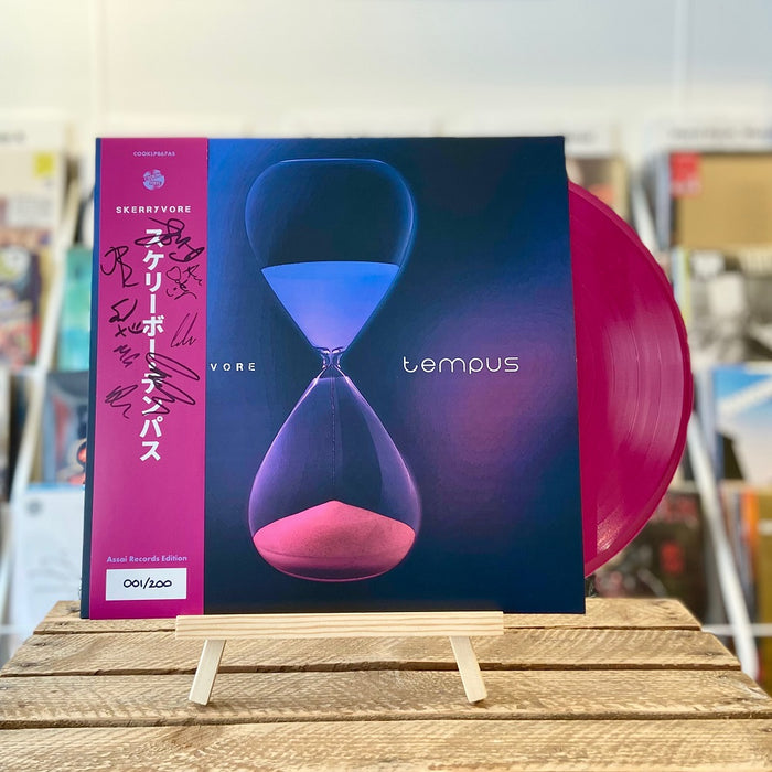 Skerryvore Tempus Vinyl LP Signed Transparent Violet Colour Assai Obi Edition 2023