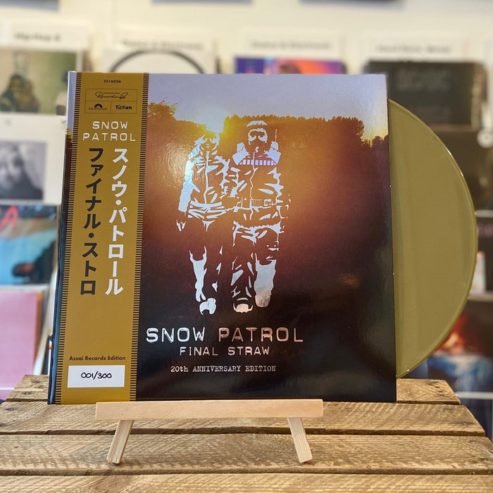 Snow Patrol Final Straw Vinyl LP 20th Anniversary Gold Assai Obi Edition 2023