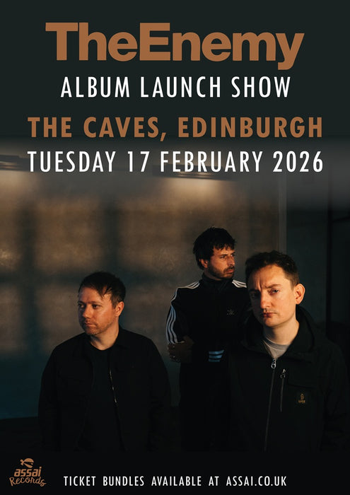 The Enemy Social Disguises The Caves Edinburgh Ticket Bundle Tuesday 17th February 2026