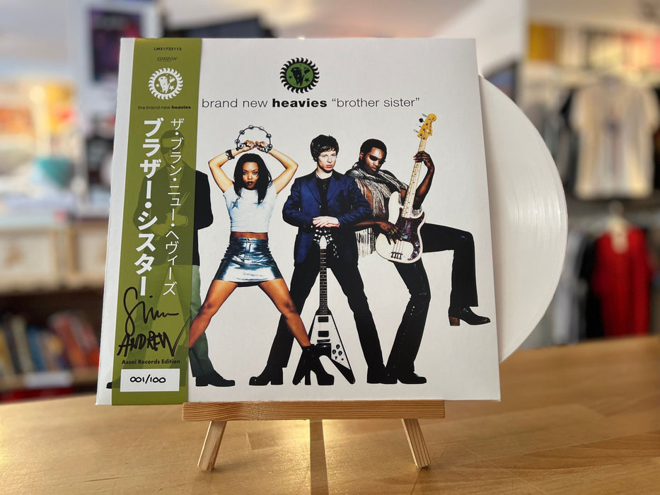 The Brand New Heavies Brother Sister Vinyl LP Signed Assai Obi Edition Black & White Colour 2024