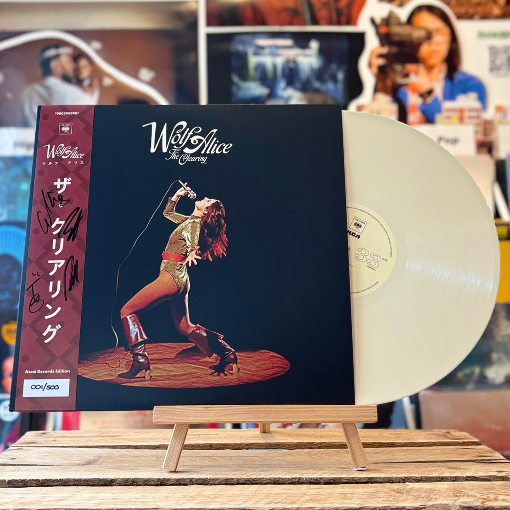 Wolf Alice The Clearing Vinyl LP Signed Assai Obi Edition Bone