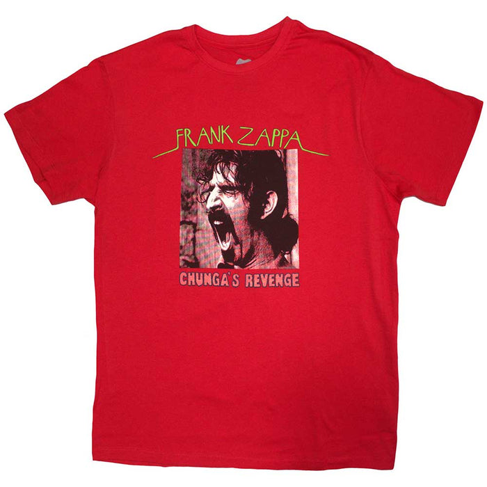 Frank Zappa Chunga's Revenge Red X-Large Unisex T-Shirt