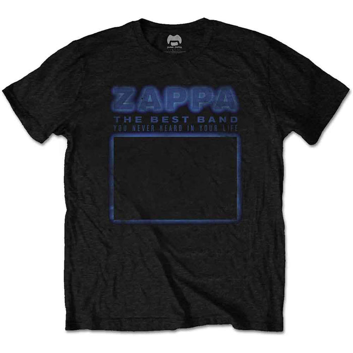 Frank Zappa Never Heard… Black Small Unisex T-Shirt