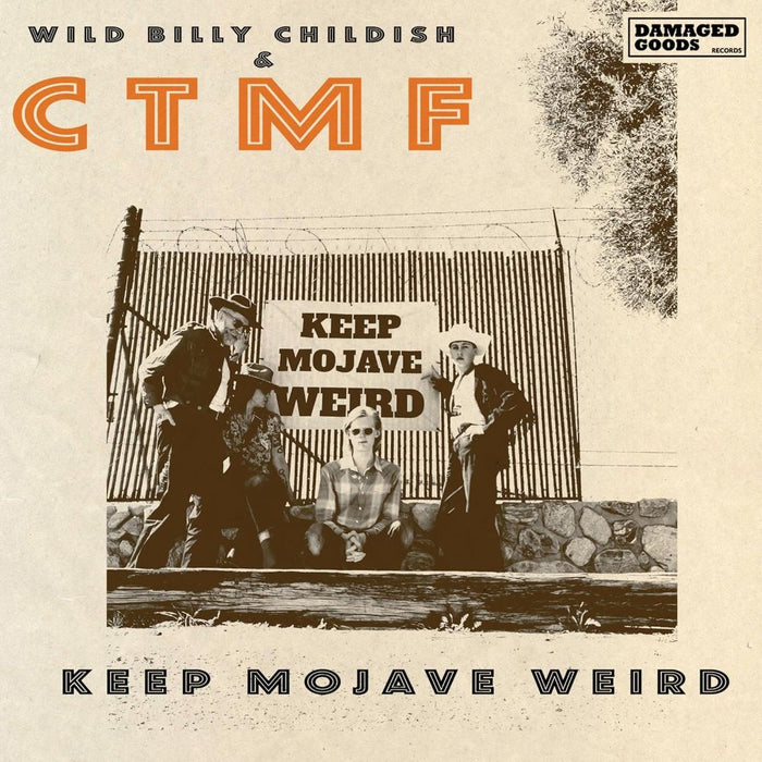 Wild Billy Childish & CTMF Keep Mojave Weird Vinyl 7"" EP Due Out 27/03/26
