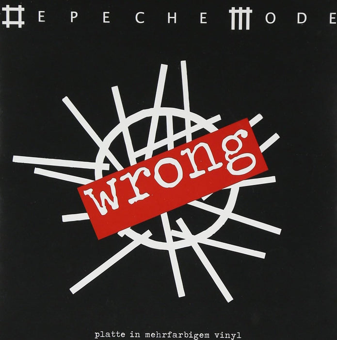 Depeche Mode Wrong 7" Vinyl Single 2009