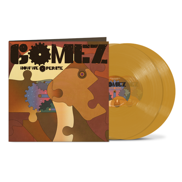 Gomez How We Operate Vinyl LP Transparent Yellow Colour National Album Day 2024