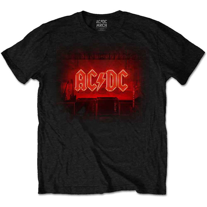 Ac/DC Dark Stage Power Up Black Medium Unisex T-Shirt