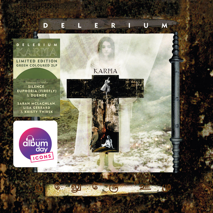 Delerium Karma Vinyl LP Olive Green Colour NAD 2026 Due Out 17/10/26