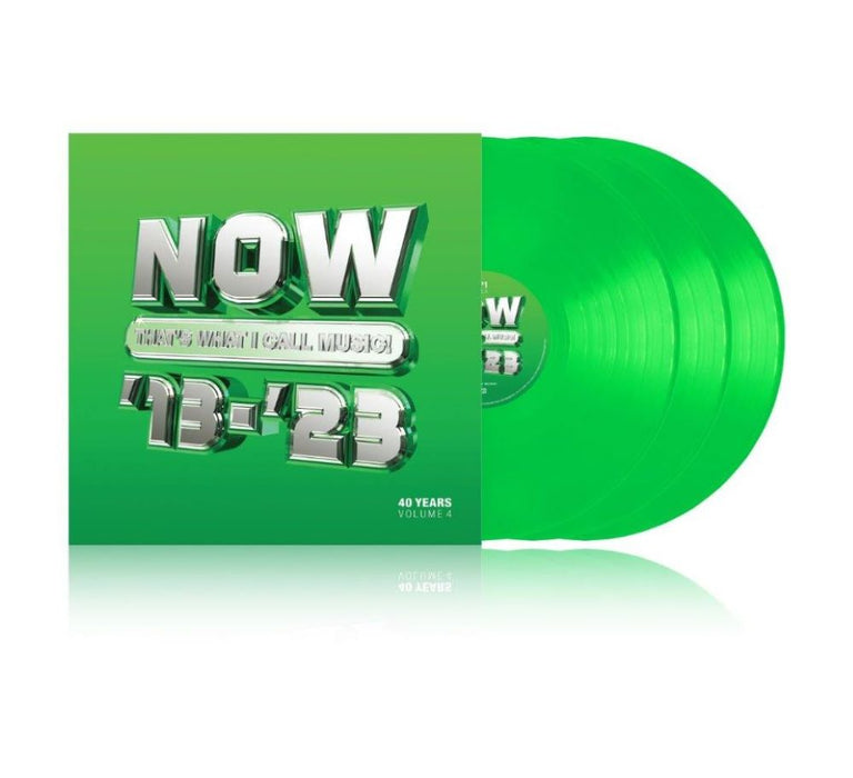 NOW That's What I Call 40 Years: Volume 4 - 2013-2023 Vinyl LP Green Colour 2023