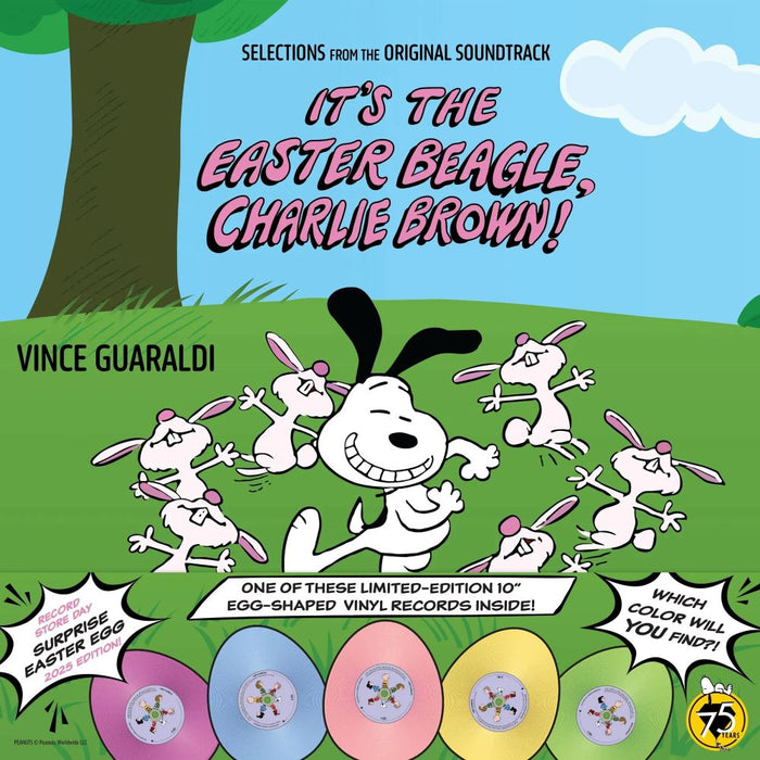 Vince Guaraldi Selections from "It's the Easter Beagle, Charlie Brown" (Original Soundtrack Recording - Peanuts 75th Anniversary Mystery Easter Egg Edition) Vinyl LP RSD 2025