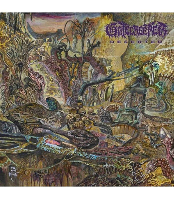 Gatecreeper Deserted Vinyl LP Custom Marble Colour 2024