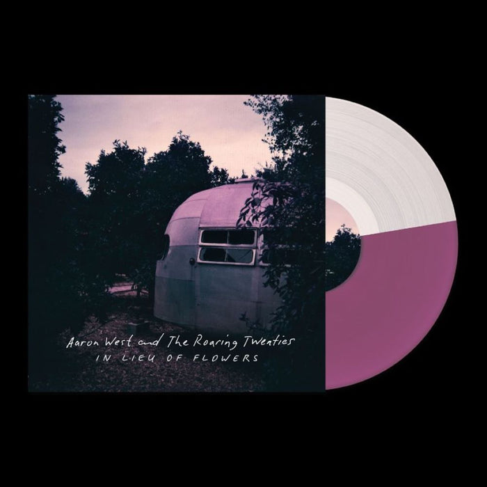 Aaron West and The Roaring Twenties In Lieu of Flowers Vinyl LP Clear/Purple Split Colour 2024