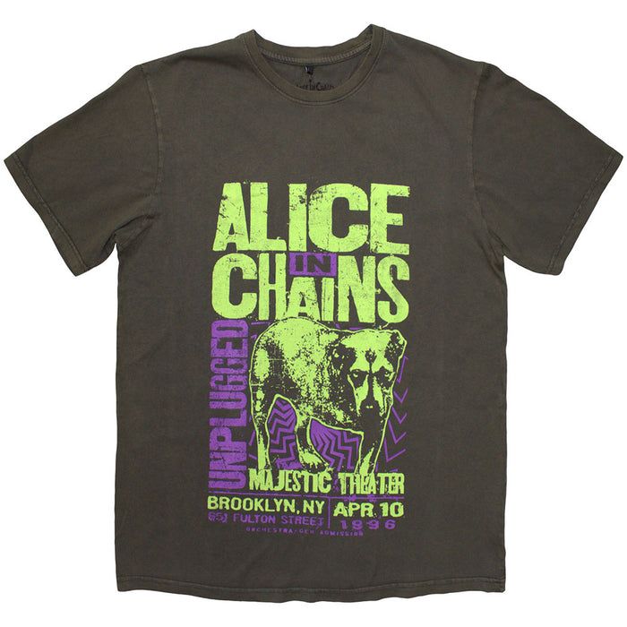 Alice In Chains Unplugged Dog Wash Grey XX-Large T-Shirt