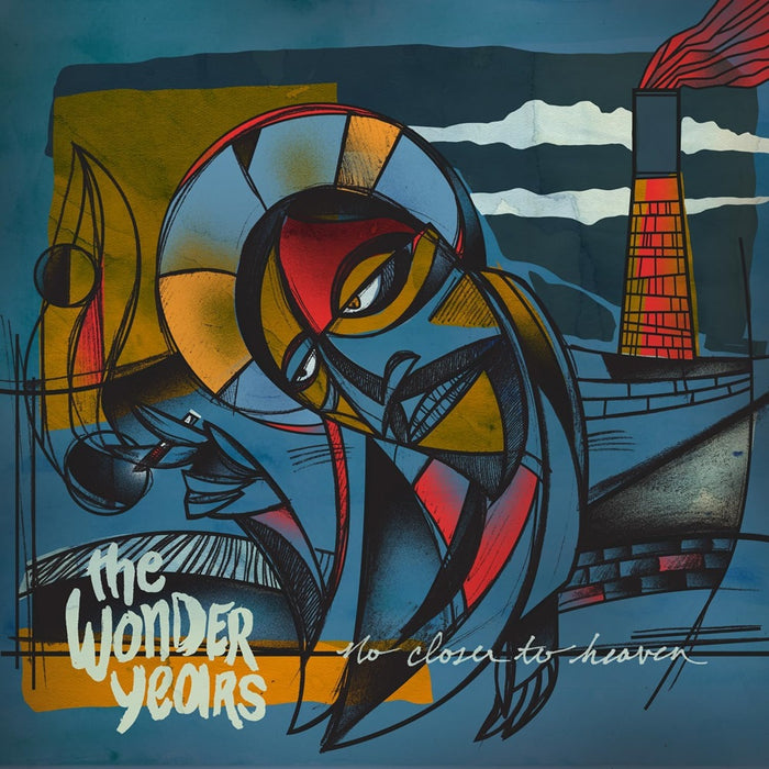 The Wonder Years No Closer To Heaven Vinyl LP Clear with Blue Splatter Colour 2023