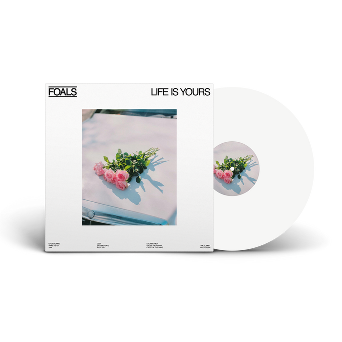 Foals Life Is Yours Vinyl LP White Colour 2022