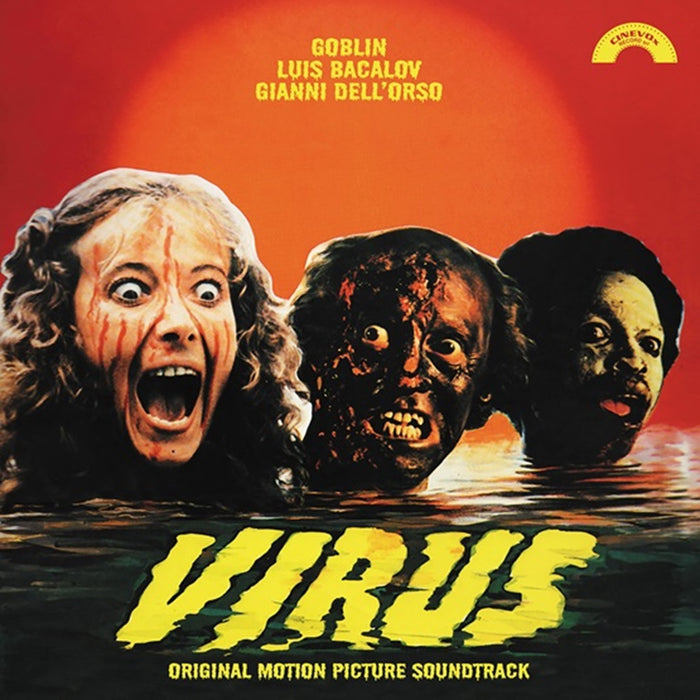 Goblin / Gianni Dell'Orso Virus Original Soundtrack Vinyl LP Solid Orange Colour RSD 2024