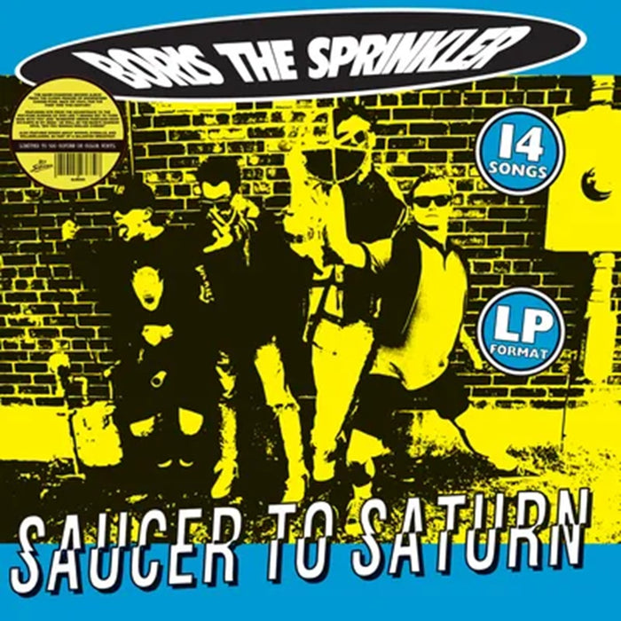 Boris the Sprinkler Saucer To Saturn Vinyl LP Splatter Colour 2025
