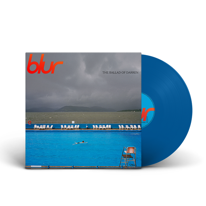 Blur The Ballad of Darren Vinyl LP Indies Ocean Blue 2023