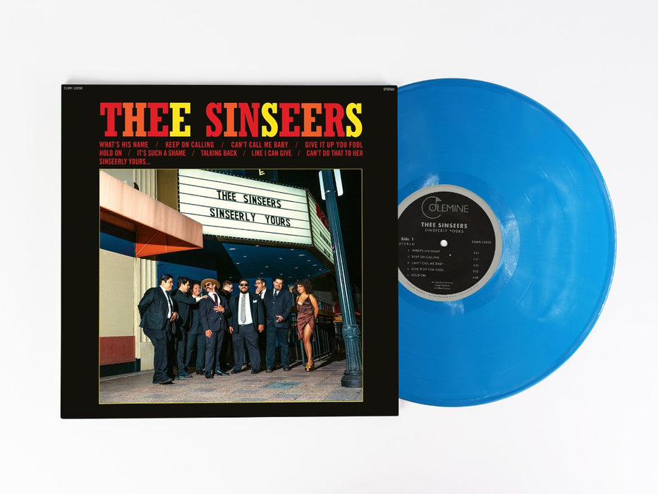 Thee Sinseers Sinseerly Yours Vinyl LP Turquoise Colour 2024