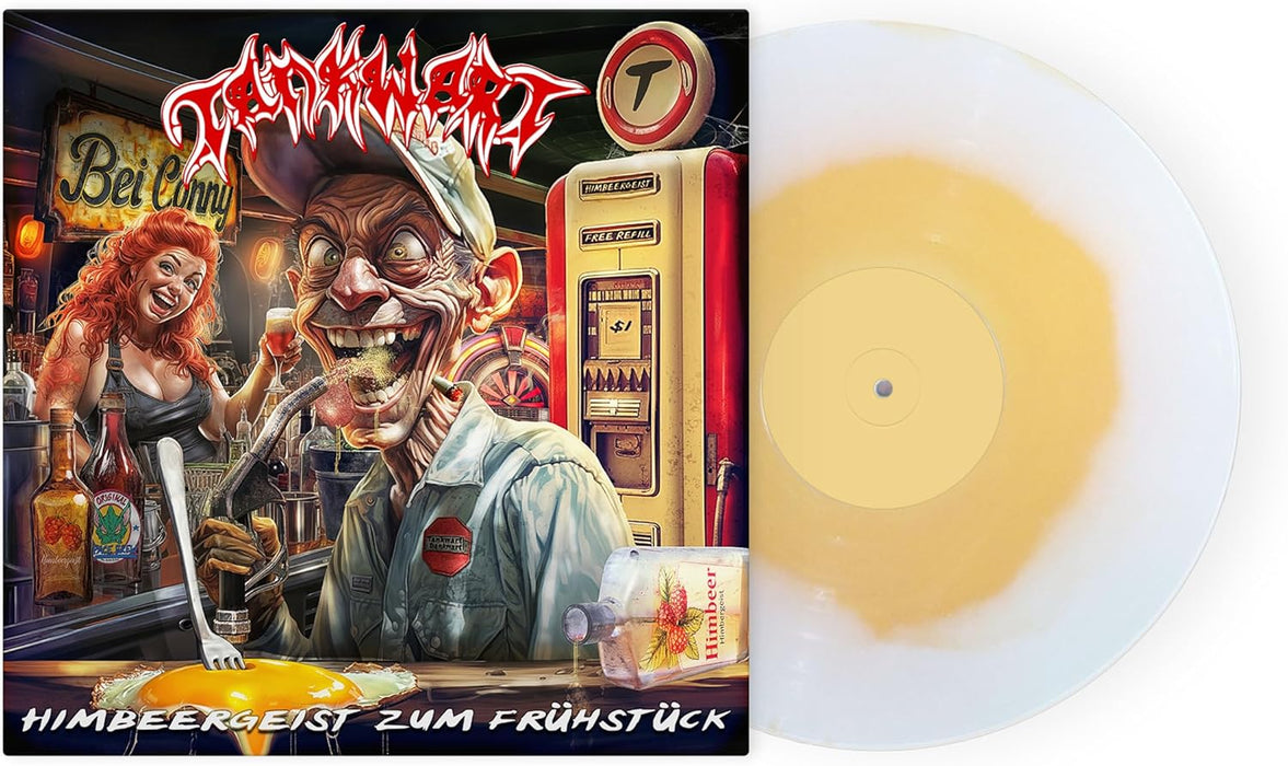 Tankwart Himbeergeist Zum Fruhstuck Vinyl LP Yellow From The Egg Colour 2024