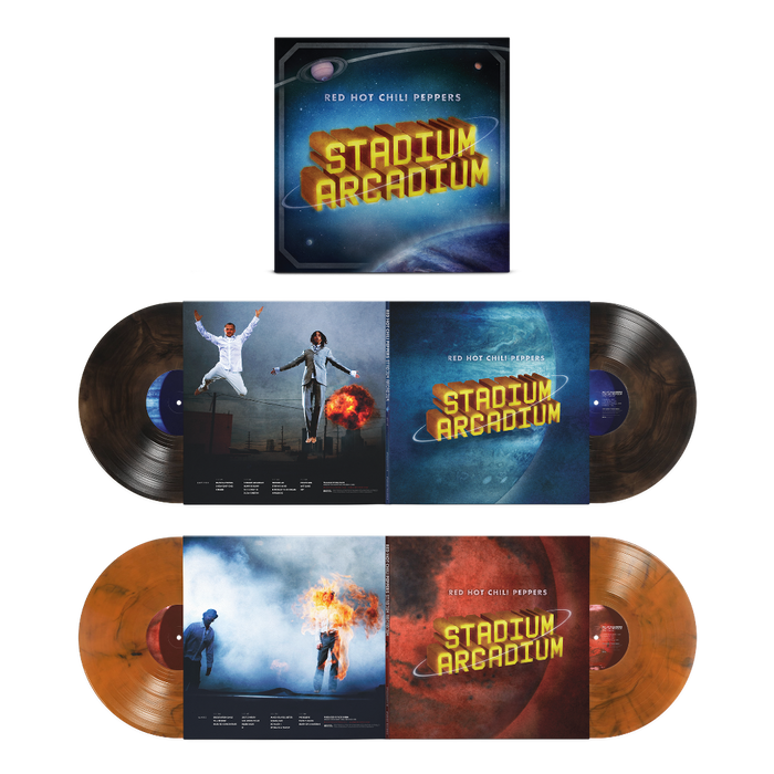 The Red Hot Chili Peppers Stadium Arcadium Vinyl LP Brown Smoke & Orange Smoke Colour Due Out 02/10/26