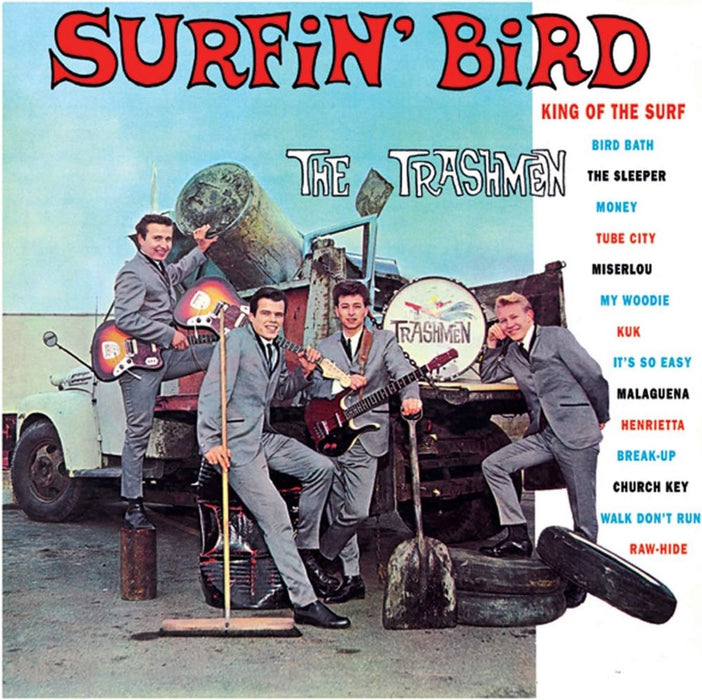 The Trashmen Surfin' Bird Vinyl LP Canary Yellow Colour Due Out 18/10/24