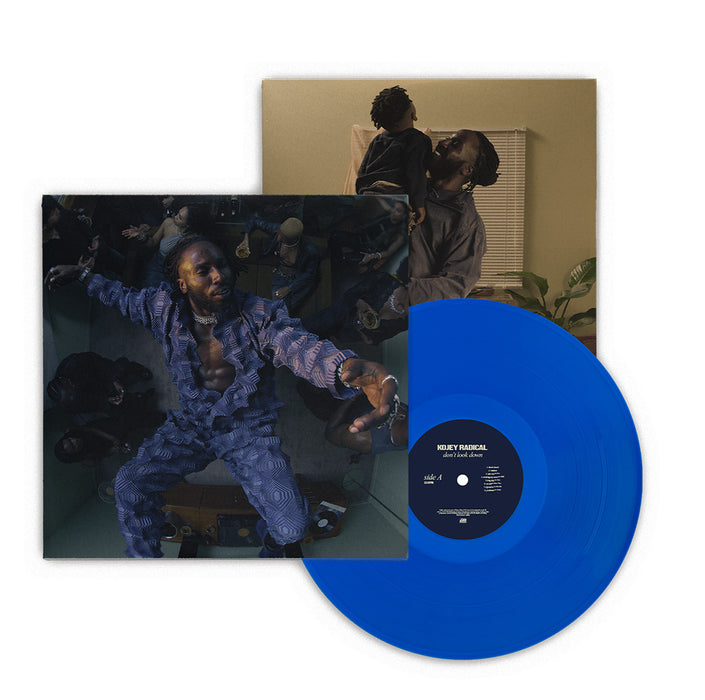 Kojey Radical Don't Look Down Vinyl LP Transparent Blue Colour 2025
