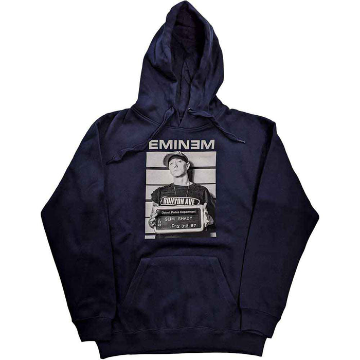 Eminem Arrest Navy Blue Large Hoodie