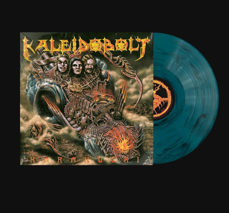 Kaleidobolt Karakuchi Vinyl LP Turquoise & Black Smoke Colour Due Out 06/03/26