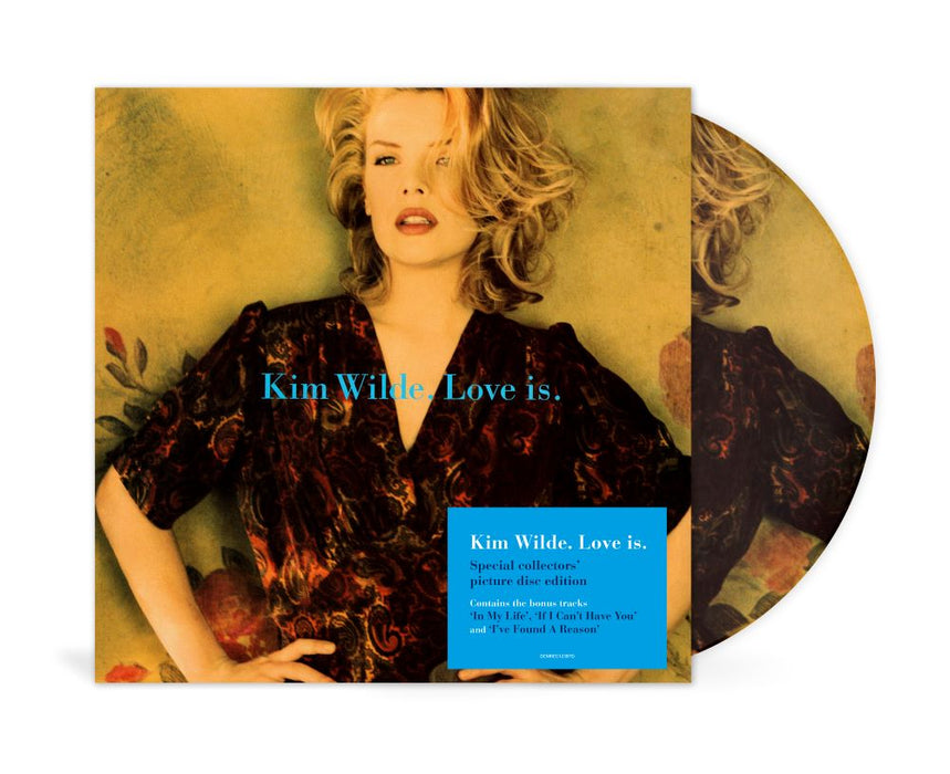 Kim Wilde Love Is Vinyl LP Picture Disc Due Out 27/09/24