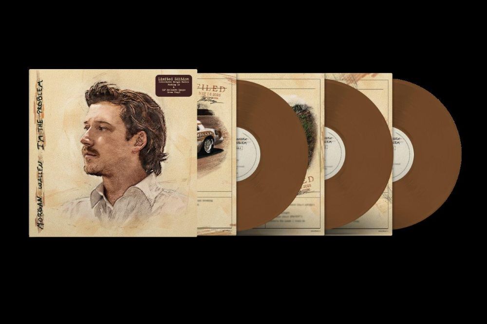 Morgan Wallen I'm The Problem Vinyl LP Indies Opaque Brown Colour 2025