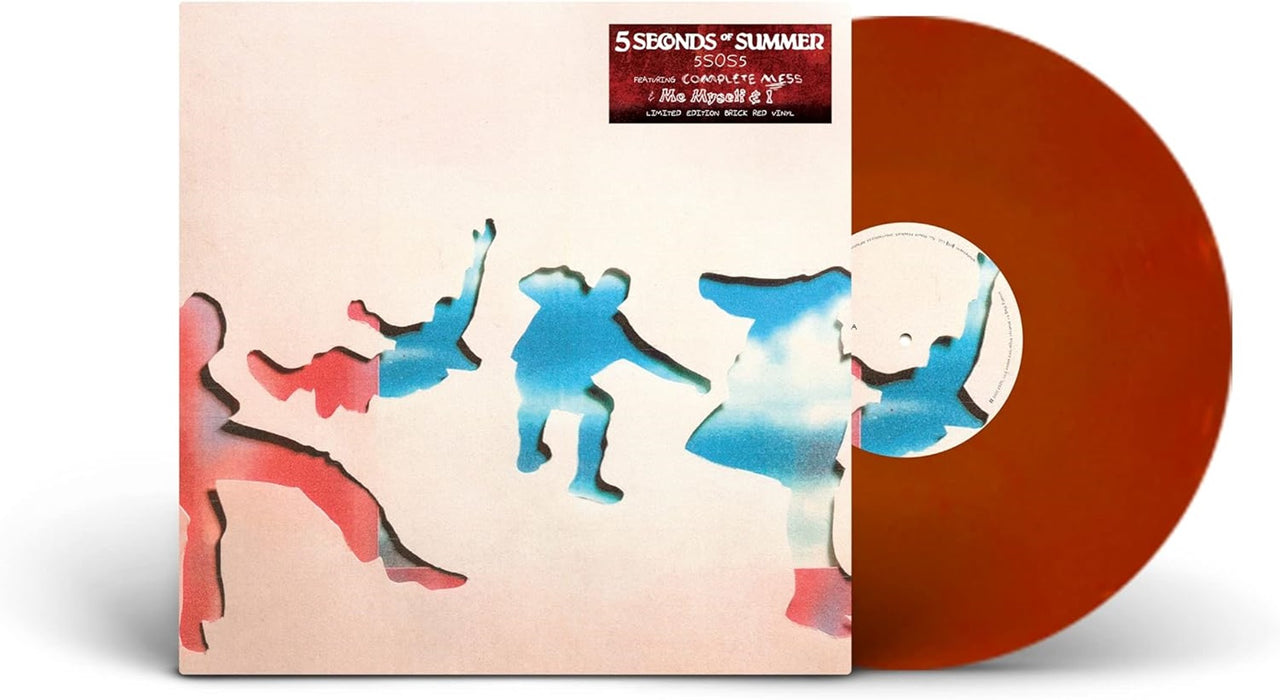 5 Seconds of Summer 5SOS5 Vinyl LP Brick Red Colour 2022