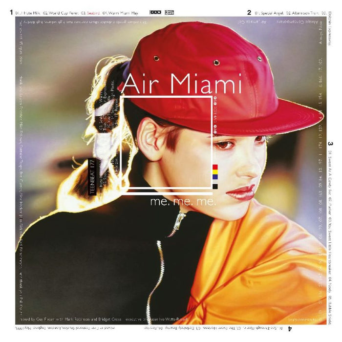 Air Miami Me. Me. Me. Vinyl LP Aqua & Orange Colour 2023