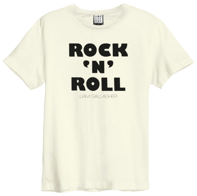 Liam Gallagher Rock N Roll White Small T-Shirt