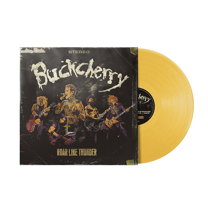 Buckcherry Roar Like Thunder Vinyl LP Yellow Colour 2025
