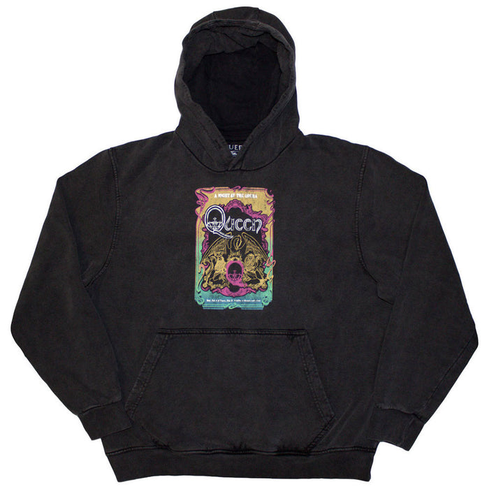 Queen Charcoal Grey Large Hoodie