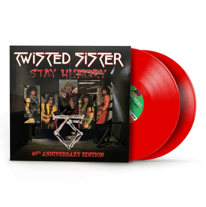 Twisted Sister Stay Hungry 40th Anniversary Vinyl LP Red Colour Rocktober 2024 Due Out 04/10/24