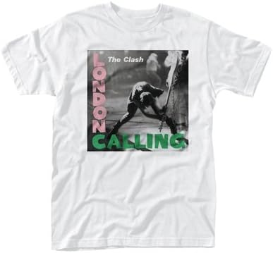 The Clash London Calling White XXXL Unisex T-Shirt