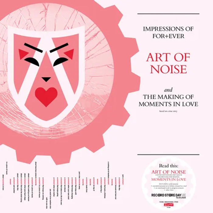 Art of Noise Impressions of Forever & The Making Of Moments in Love Vinyl LP Red Colour RSD 2025