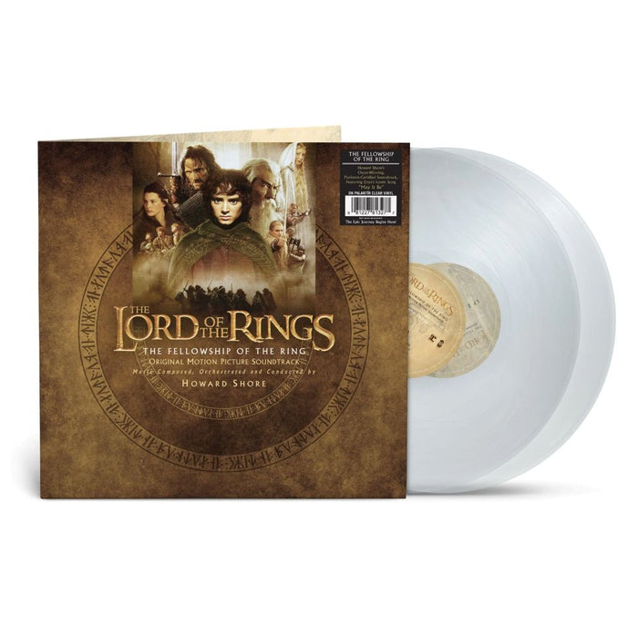 Howard Shore The Lord Of The Rings:The Fellowship Of The Ring Vinyl LP Palantir Clear Colour 2025