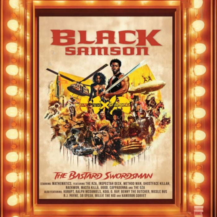 Wu-Tang and Mathematics Black Samson, The Bastard Swordsman: Wu-Tang, The Saga Continues Collection Vinyl LP 2025