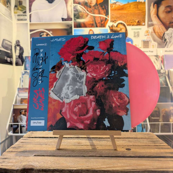 Circa Waves Death & Love Vinyl LP Signed Assai Obi Edition Blue & Pink Colour 2025