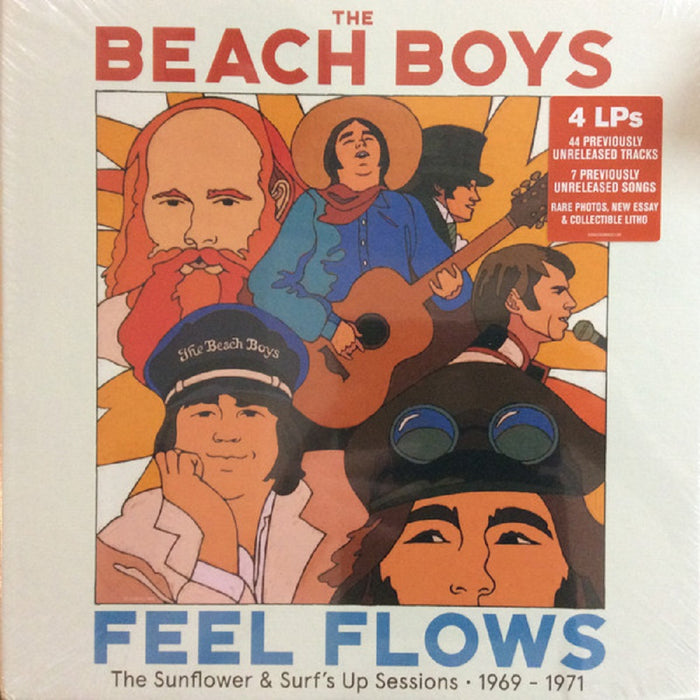 The Beach Boys Feel Flows (The Sunflower & Surf's Up Sessions 1969-1971) Vinyl LP Boxset 2021