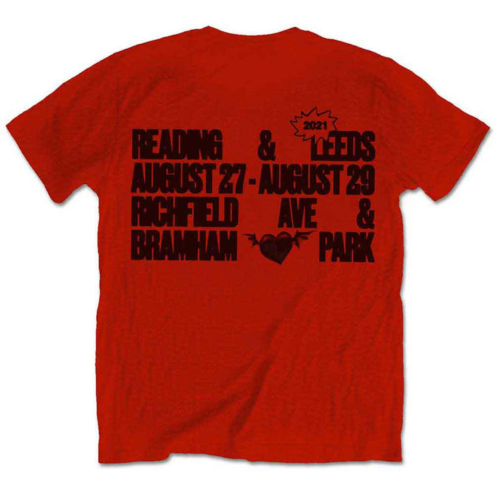 Yungblud R-U-OK? Print Red Small T-Shirt