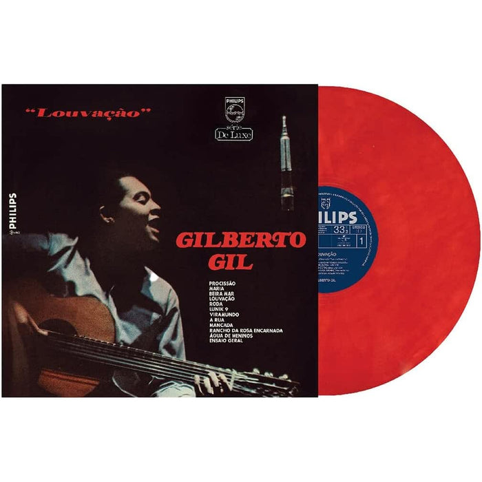 Gilberto Gil Louvao Vinyl LP Red Colour Due Out 26/06/26
