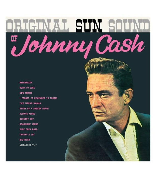 Johnny Cash Original Sun Sound Of Johnny Cash Vinyl LP Translucent Violet Colour 2024