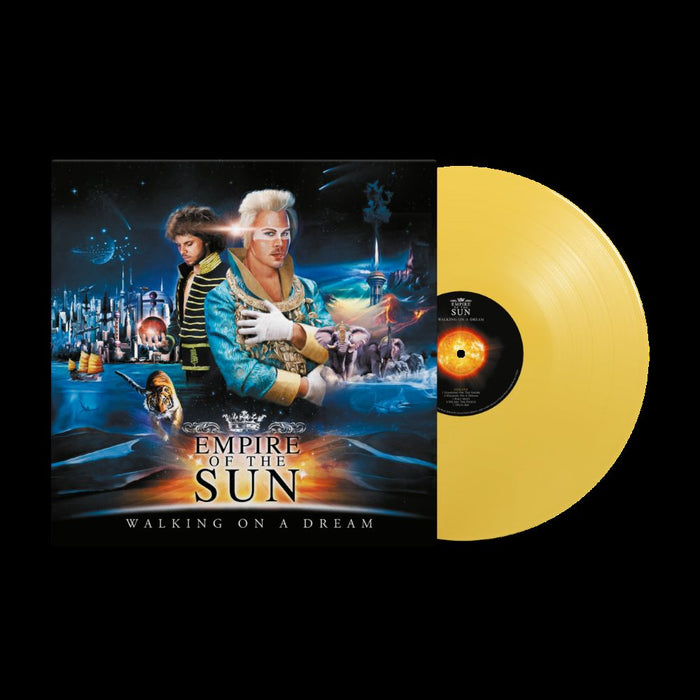 Empire of The Sun Walking On A Dream Vinyl LP Mustard Yellow Colour Due Out 28/06/24