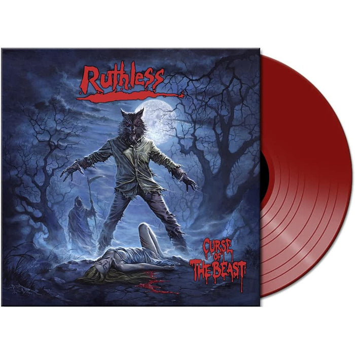 RUTHLESS CURSE OF THE BEAST Vinyl LP Red Colour Due Out 17/07/26