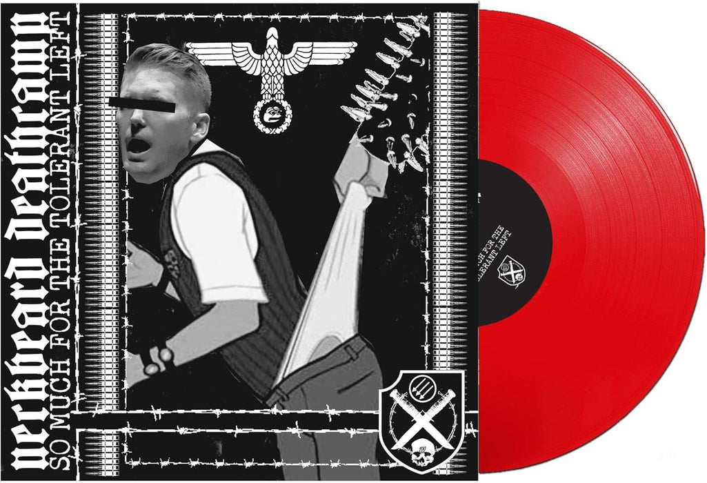 Neckbeard Deathcamp So Much For The Tolerant Left Vinyl LP Red Colour 2019
